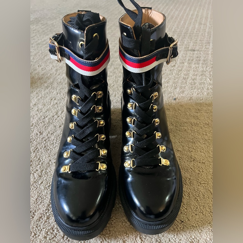 Sylvie lug sole boots